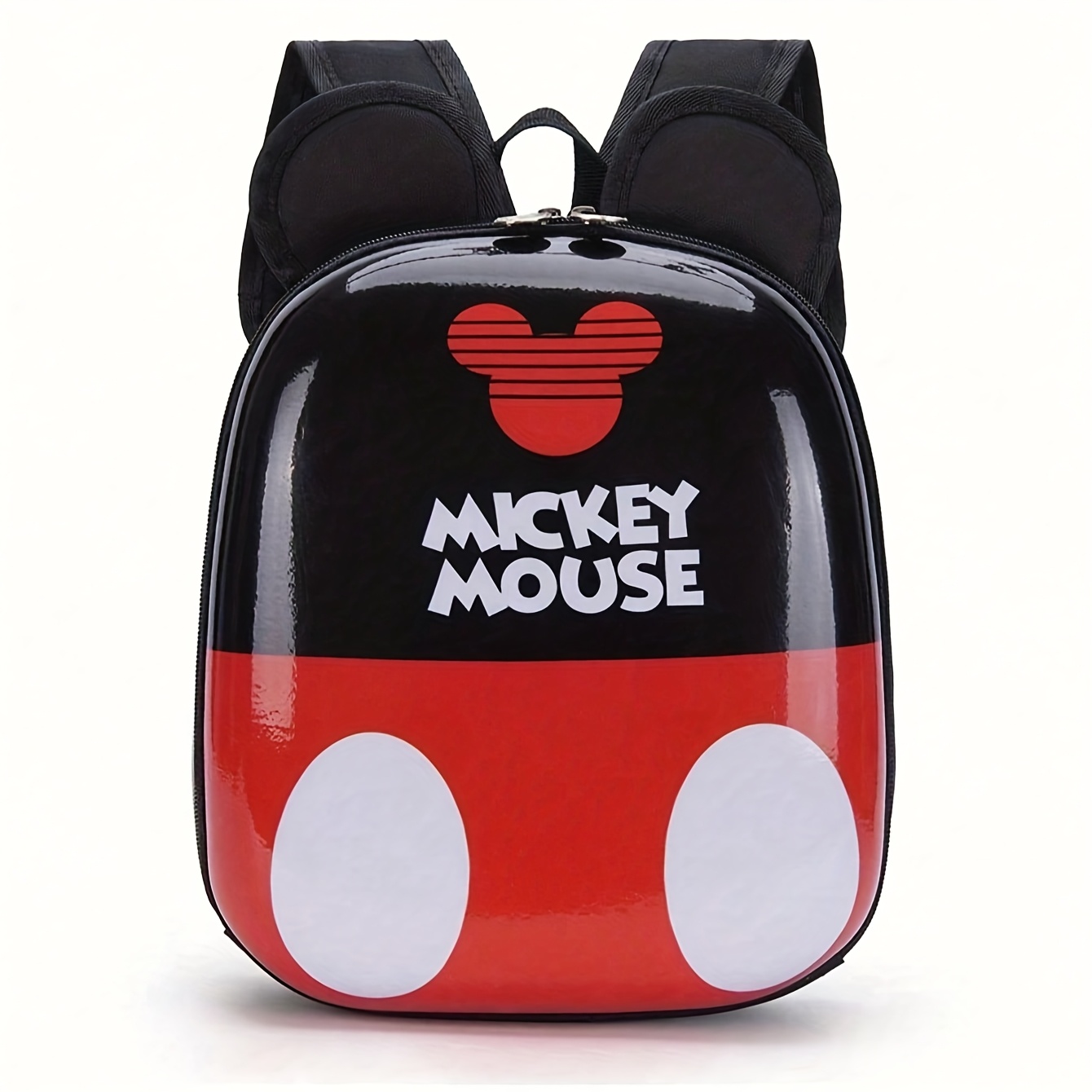 Kids Outdoor Backpack - Mickey Mouse Polka Dot Travel Backpack: