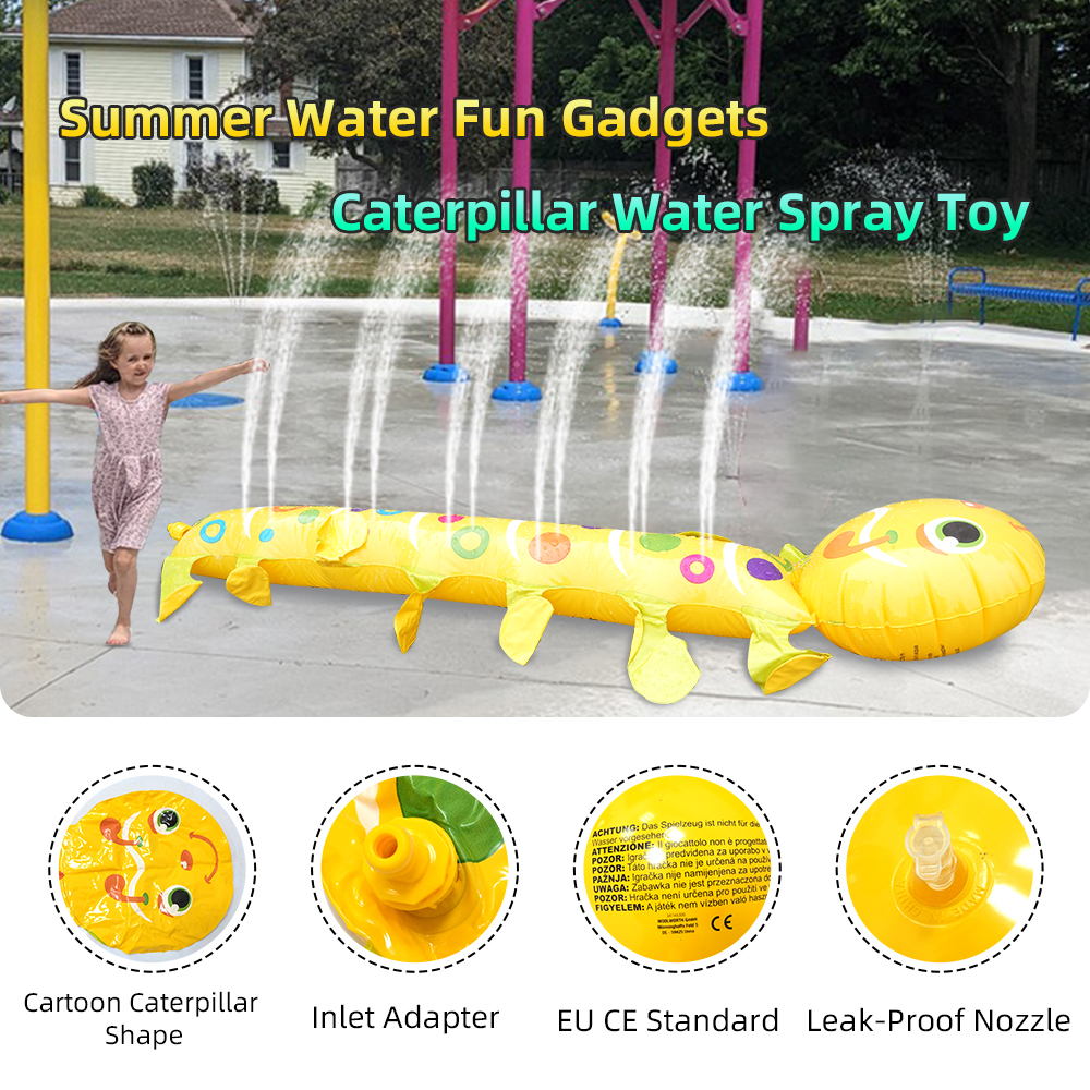 Caterpillar Sprinkler Pad Spla - Kids Outdoor Mat recensione e prezzo