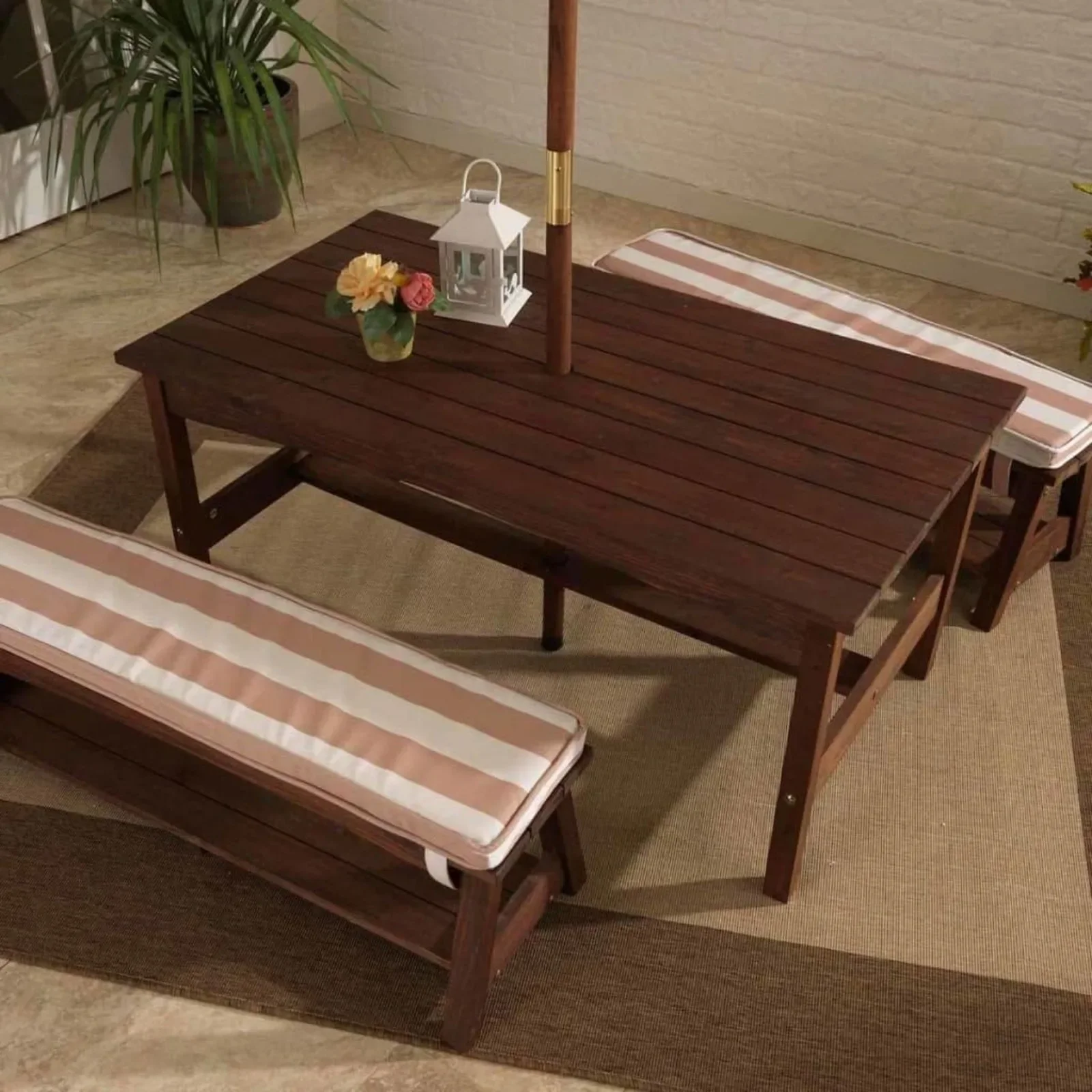 For Outdoor Wooden Table & Ben - Kids Outdoor Umbrella For Table recensione e prezzo