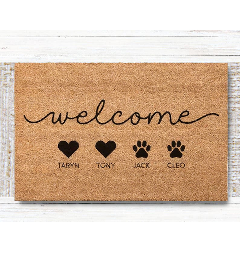 Custom Family Doormat Custom P - Kids Outdoor Gift Ideas recensione e prezzo
