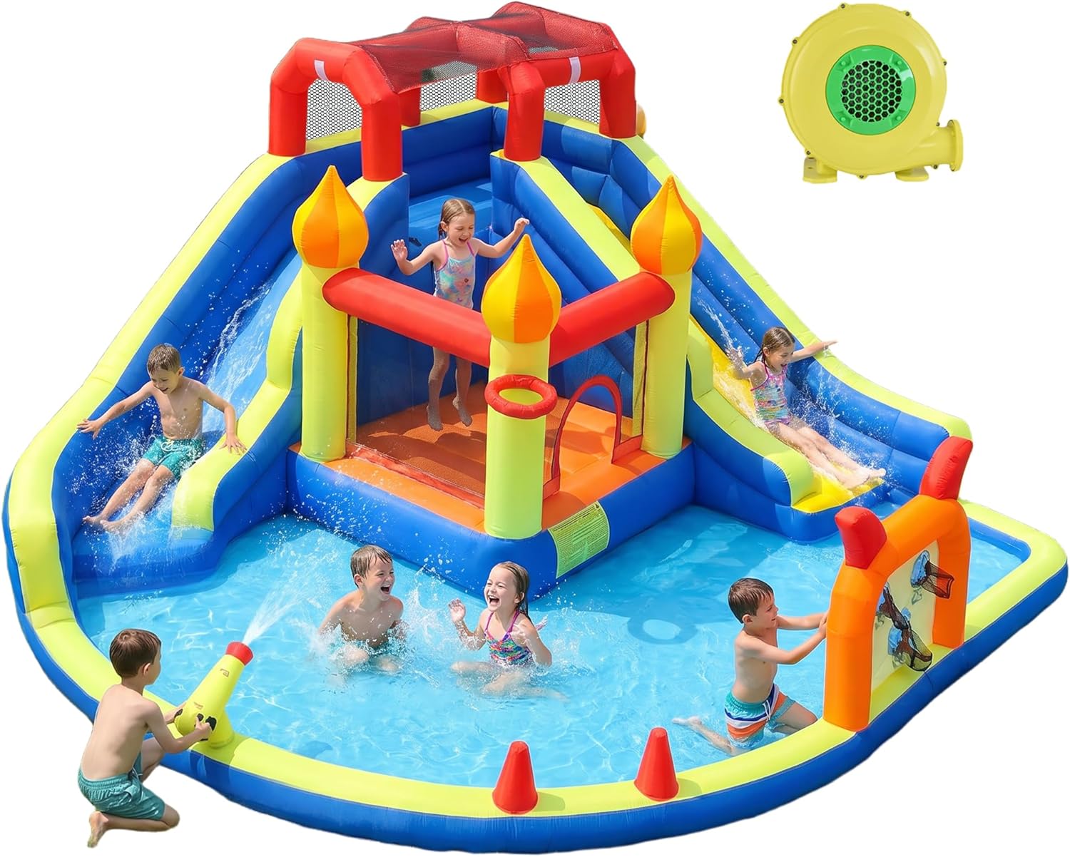 Kids Jumping Castle with Two L - Kids Outdoor Jumping recensione e prezzo