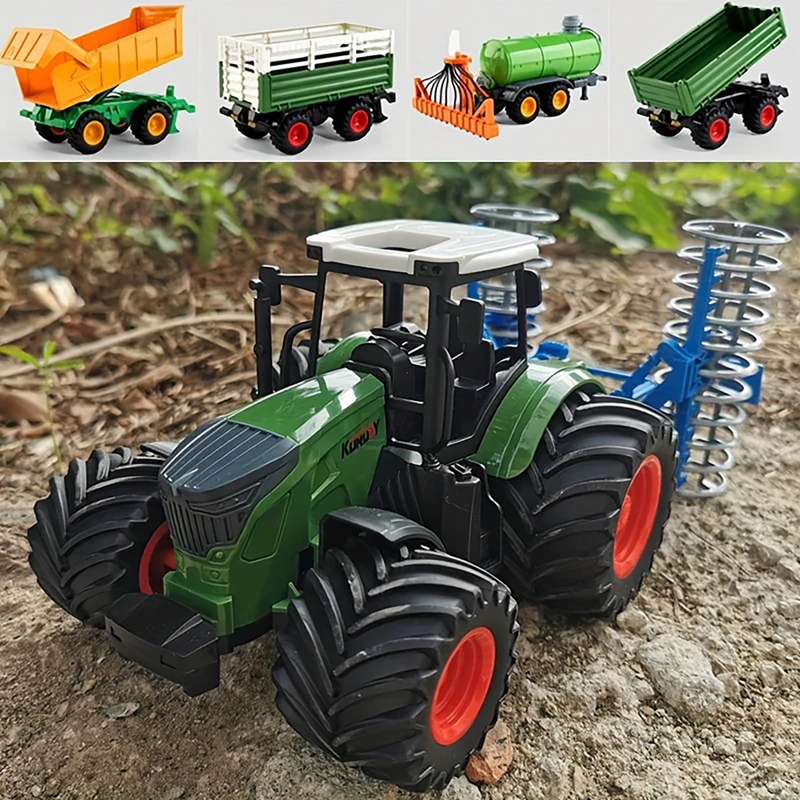 1:24 Inertial Farm Tractor wit - Kids Outdoor Gifts recensione e prezzo