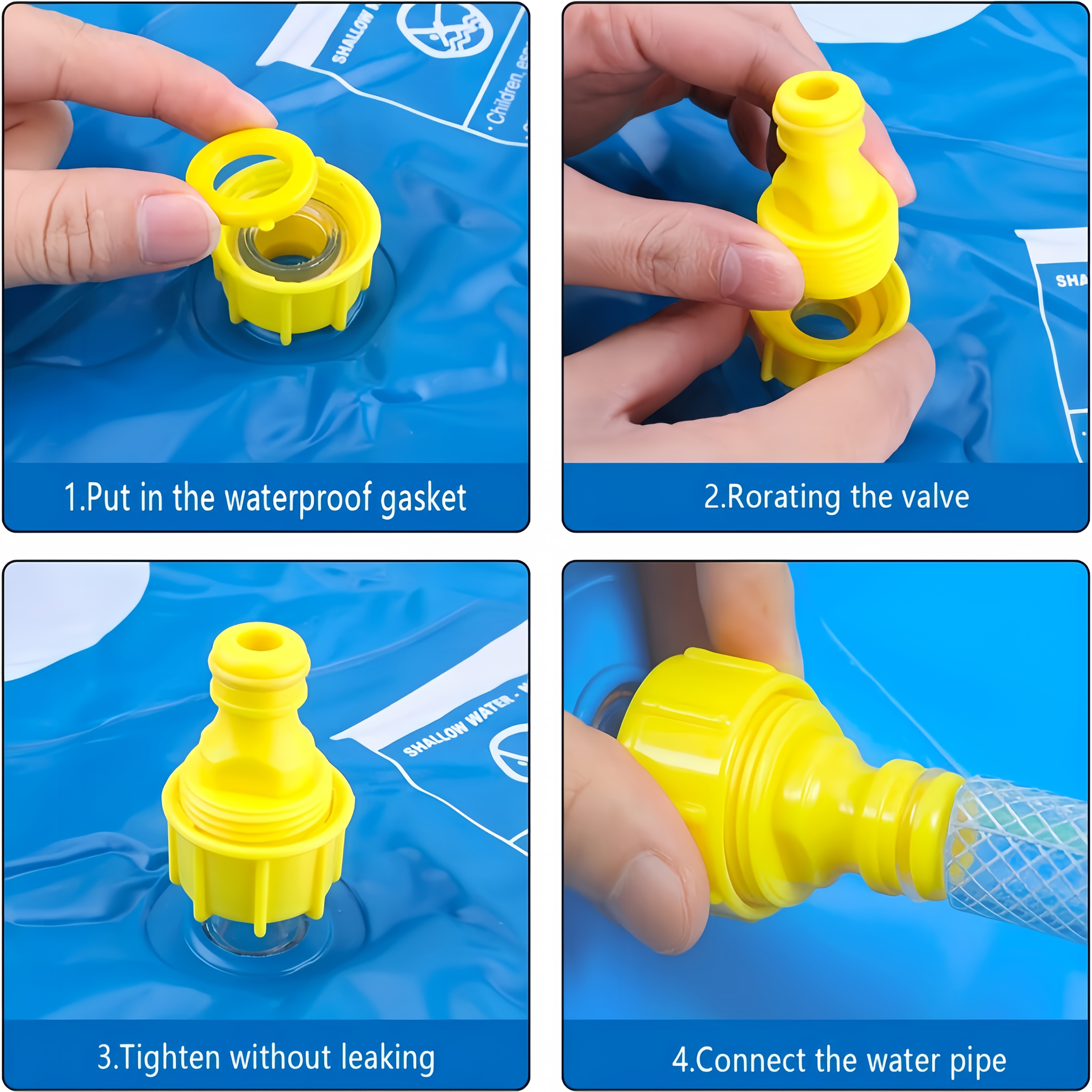 PVC Inflatable Splash Pad Spri - Kids Outdoor Mat recensione e prezzo