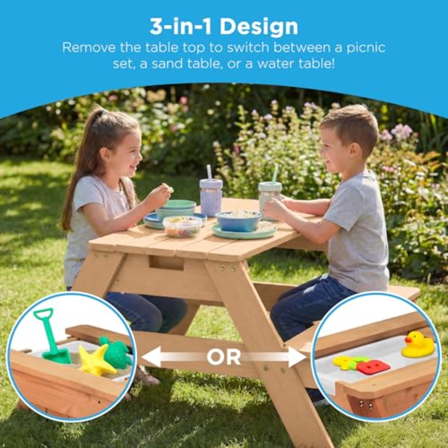 Outdoor kids picnic table with - Kids Outdoor Umbrella For Table recensione e prezzo
