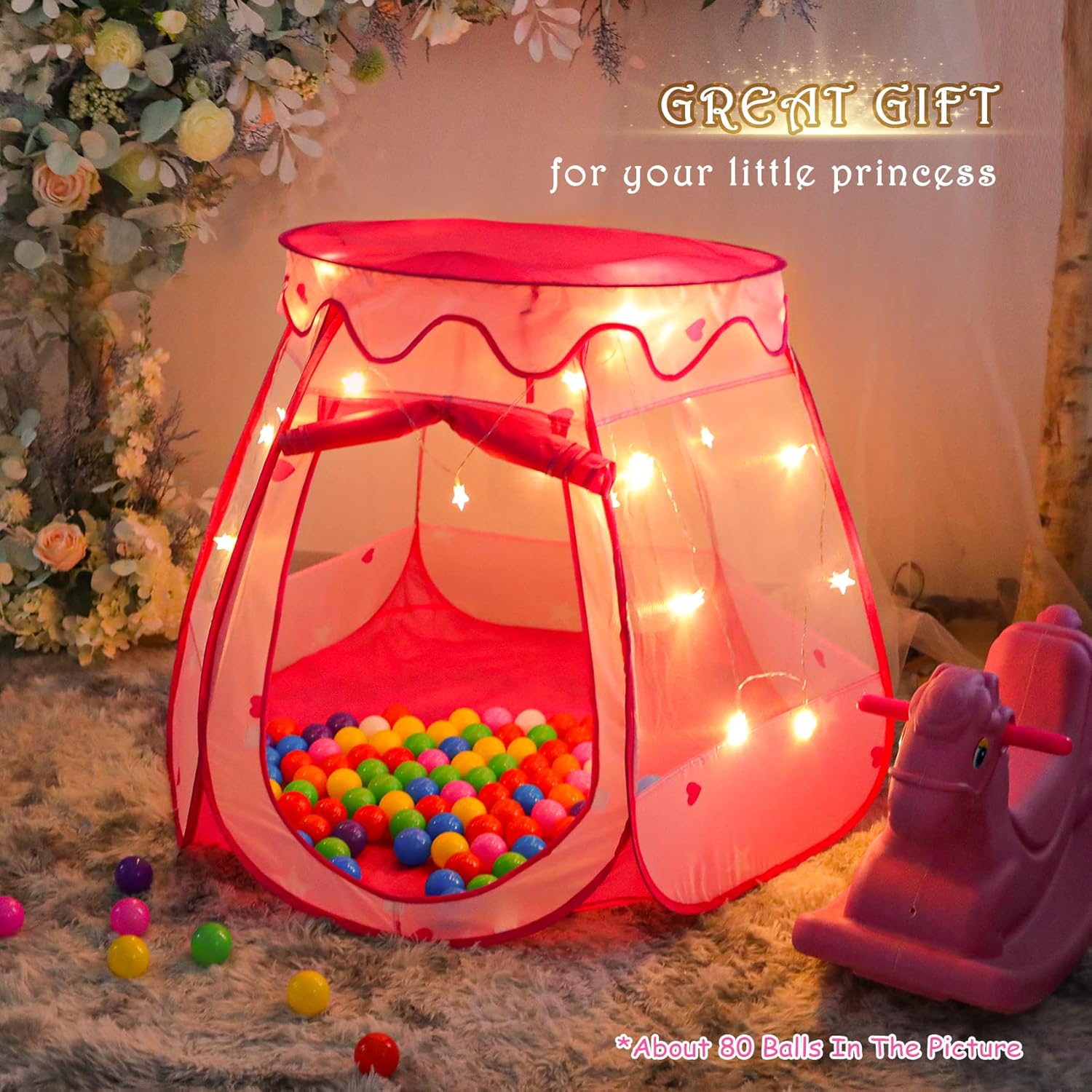 Princess Tent Girls Kids Playh - Outdoor Tent Playhouse recensione e prezzo