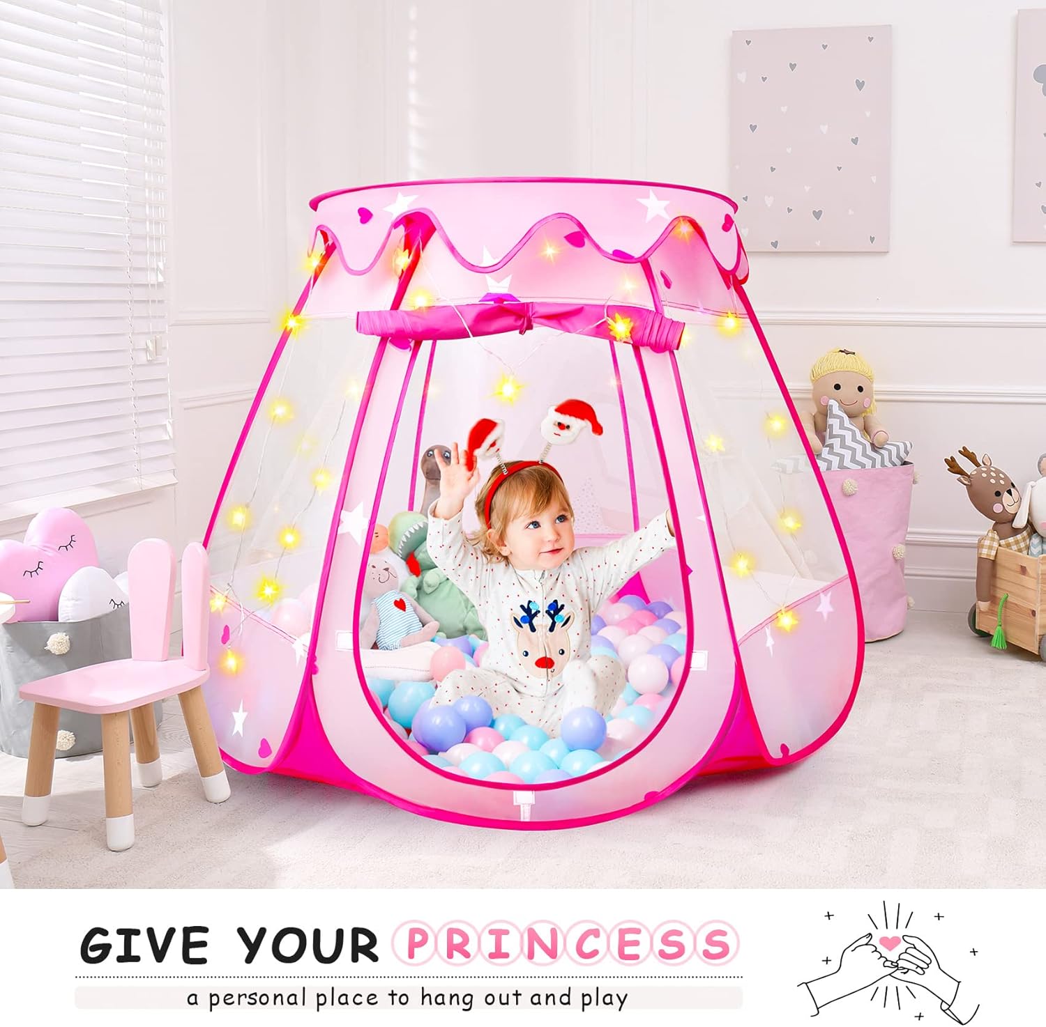 Princess Tent Girls Kids Playh - Outdoor Tent Playhouse recensione e prezzo