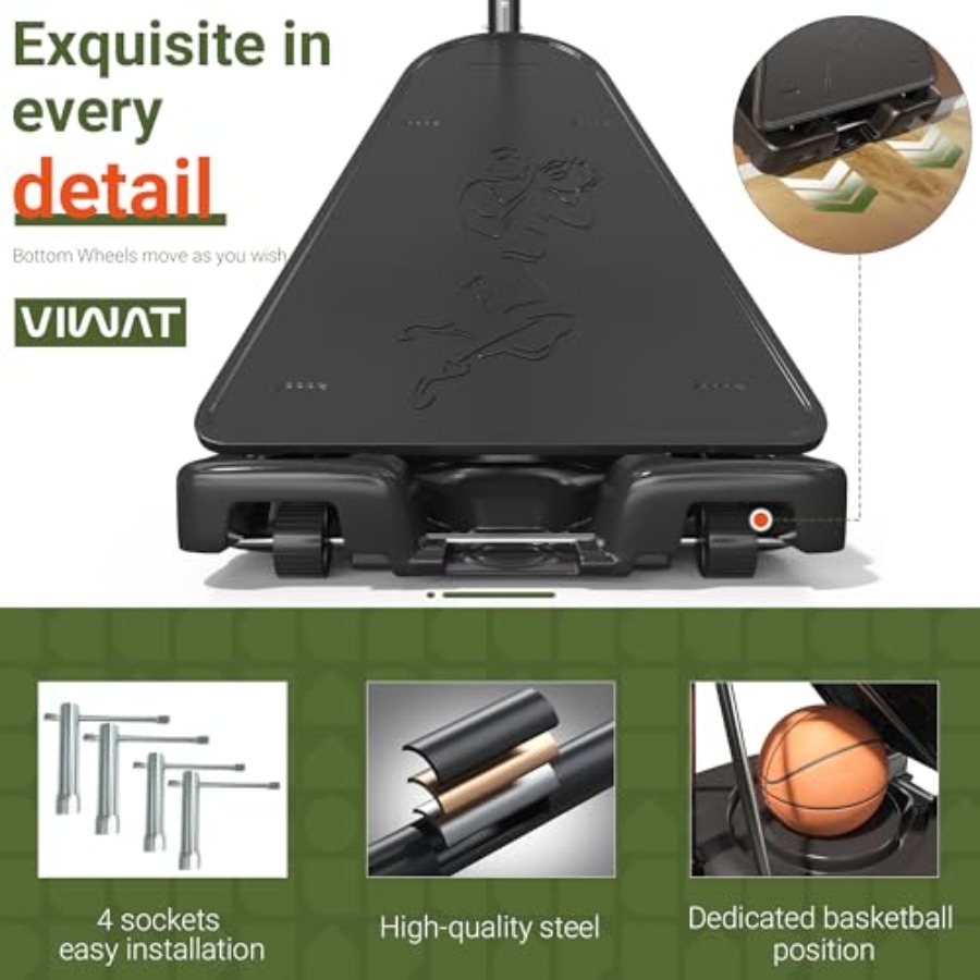 Outdoor/indoor adjustable bask - Kids Outdoor Basketball Hoop recensione e prezzo
