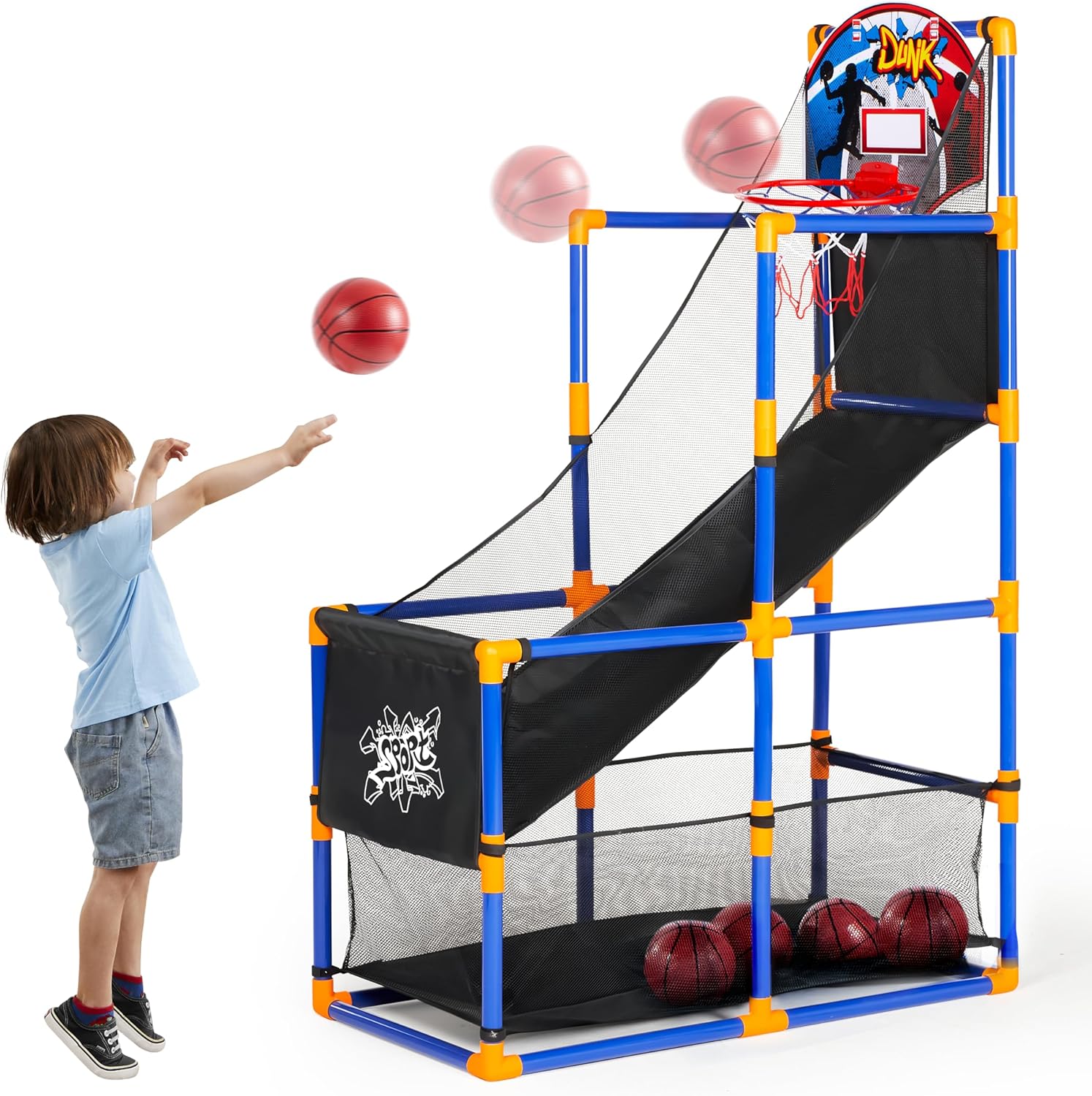Arcade Basketball Game Set wit - Kids Outdoor Basketball Hoop recensione e prezzo