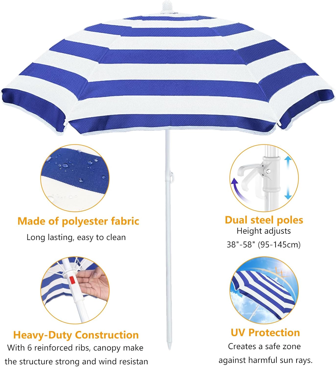 Kids Beach Umbrella for Water  - Kids Outdoor Umbrella For Table recensione e prezzo