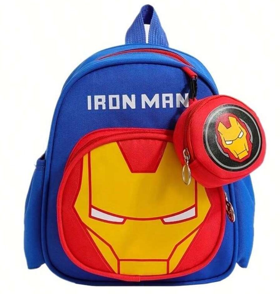Spider-man&lron Man Style Back - Kids Outdoor Backpack recensione e prezzo