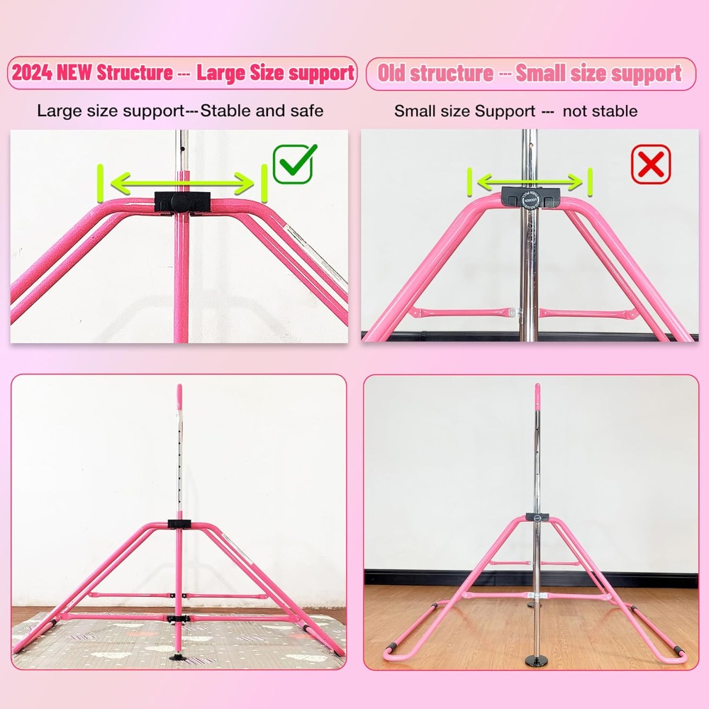 Foldable Gymnastics Bar for Ki - Kids Outdoor Mat recensione e prezzo