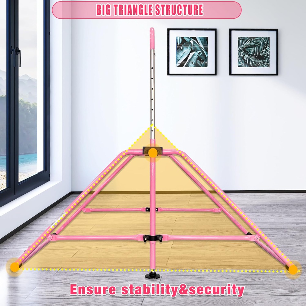 Foldable Gymnastics Bar for Ki - Kids Outdoor Mat recensione e prezzo