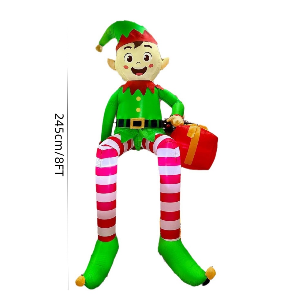 8FT Christmas Inflatables Sitt - Kids Outdoor Gifts recensione e prezzo