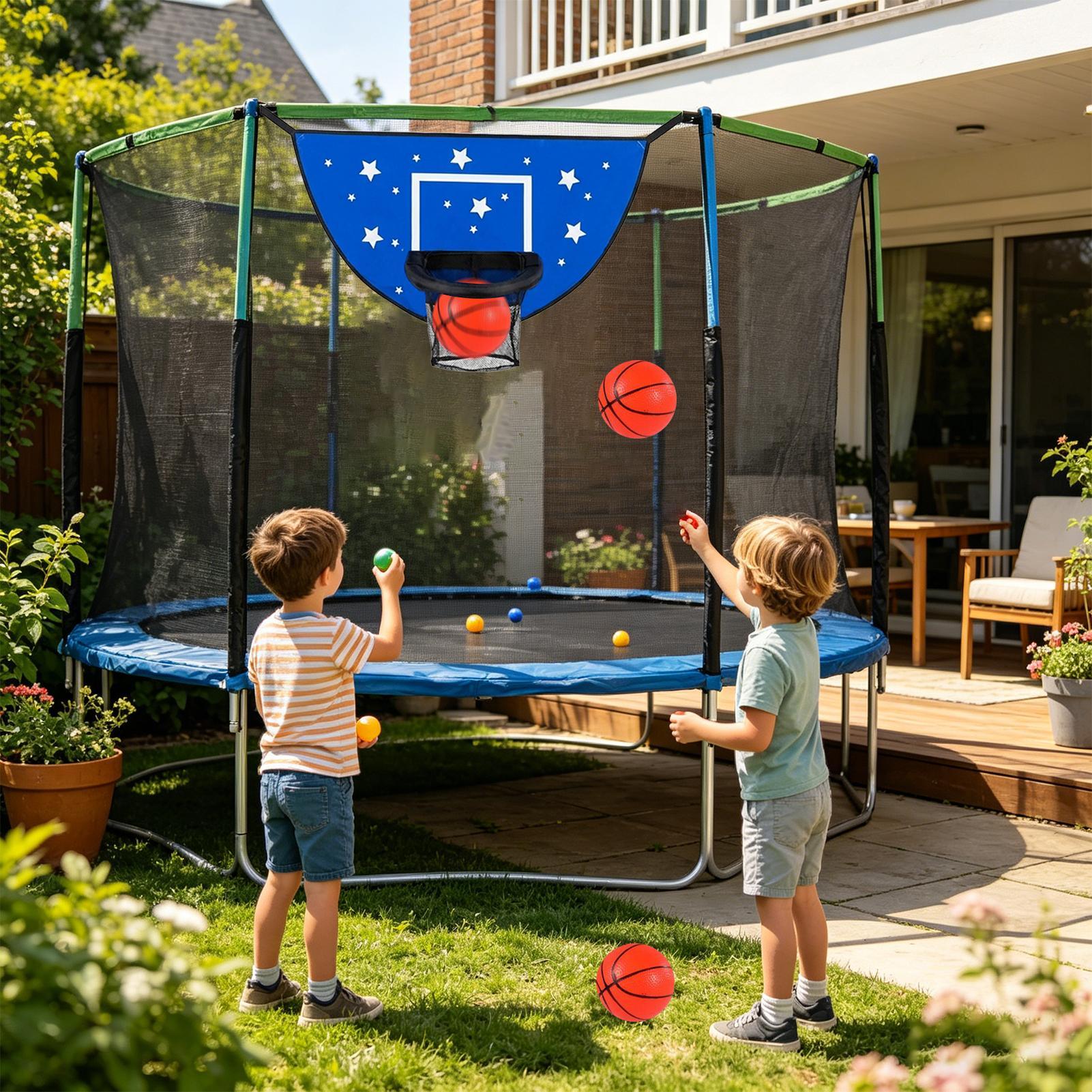 Basketball Goal For Trampoline - Kids Outdoor Basketball Hoop recensione e prezzo