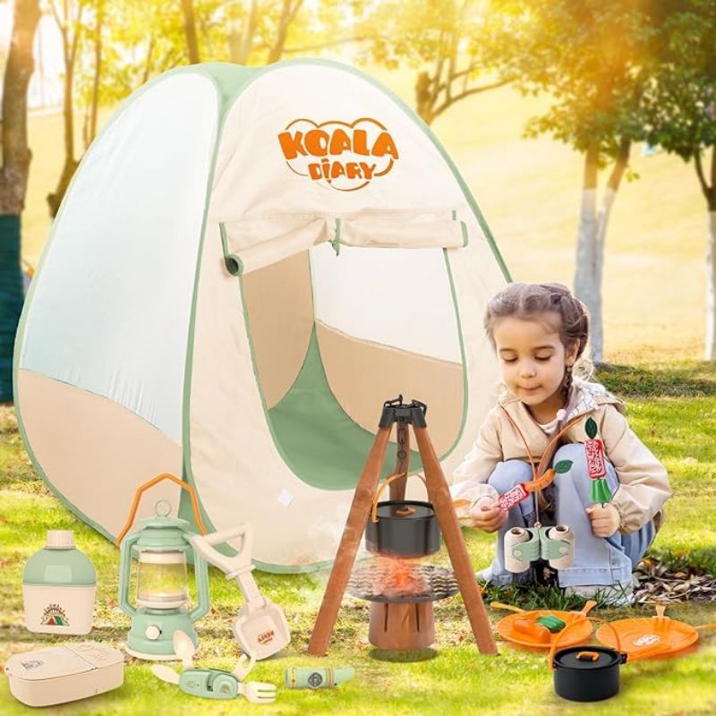 Kids Camping Set Toddler Toys  - Kids Outdoor Tent recensione e prezzo