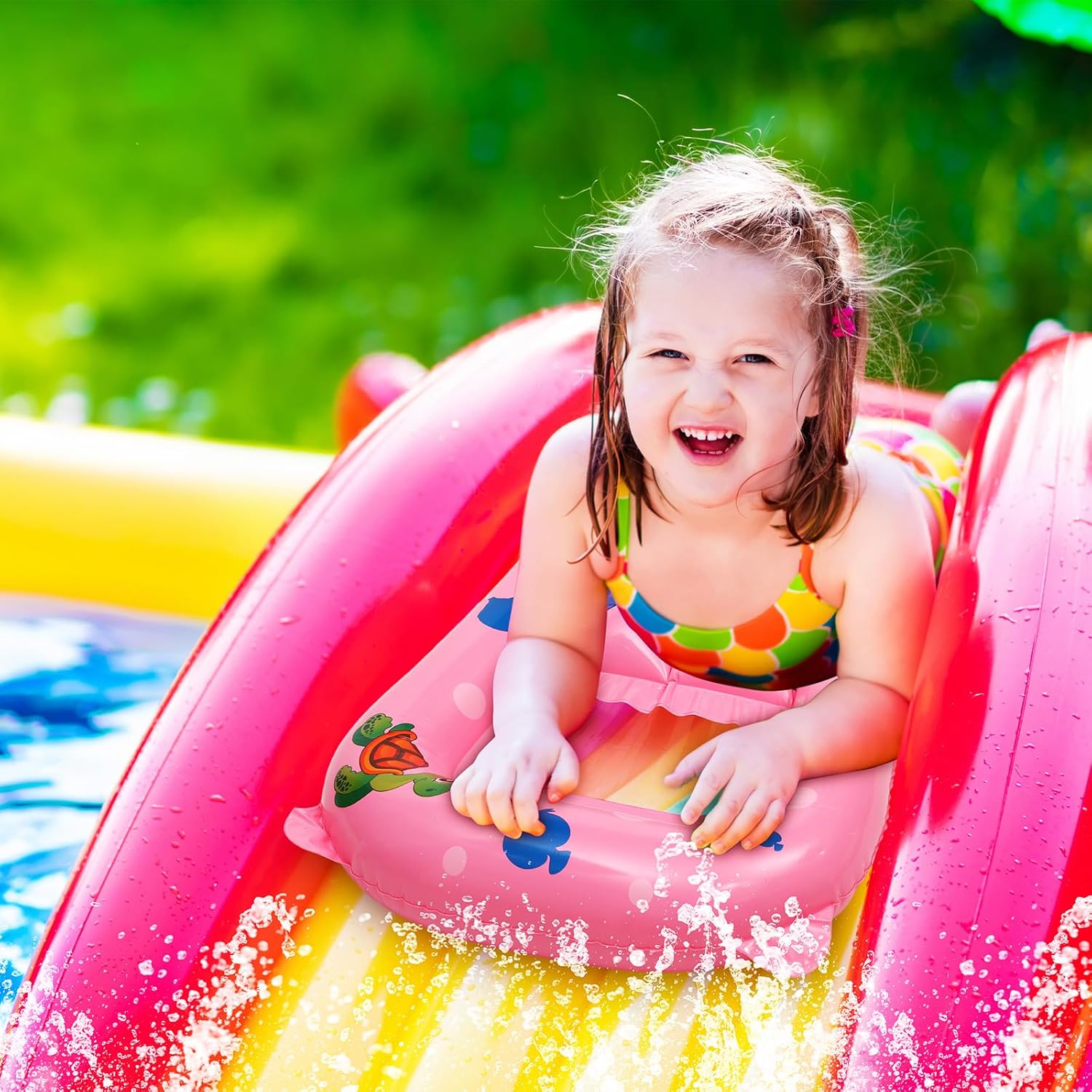 Water Floating Ring Inflatable - Kids Outdoor Seating recensione e prezzo