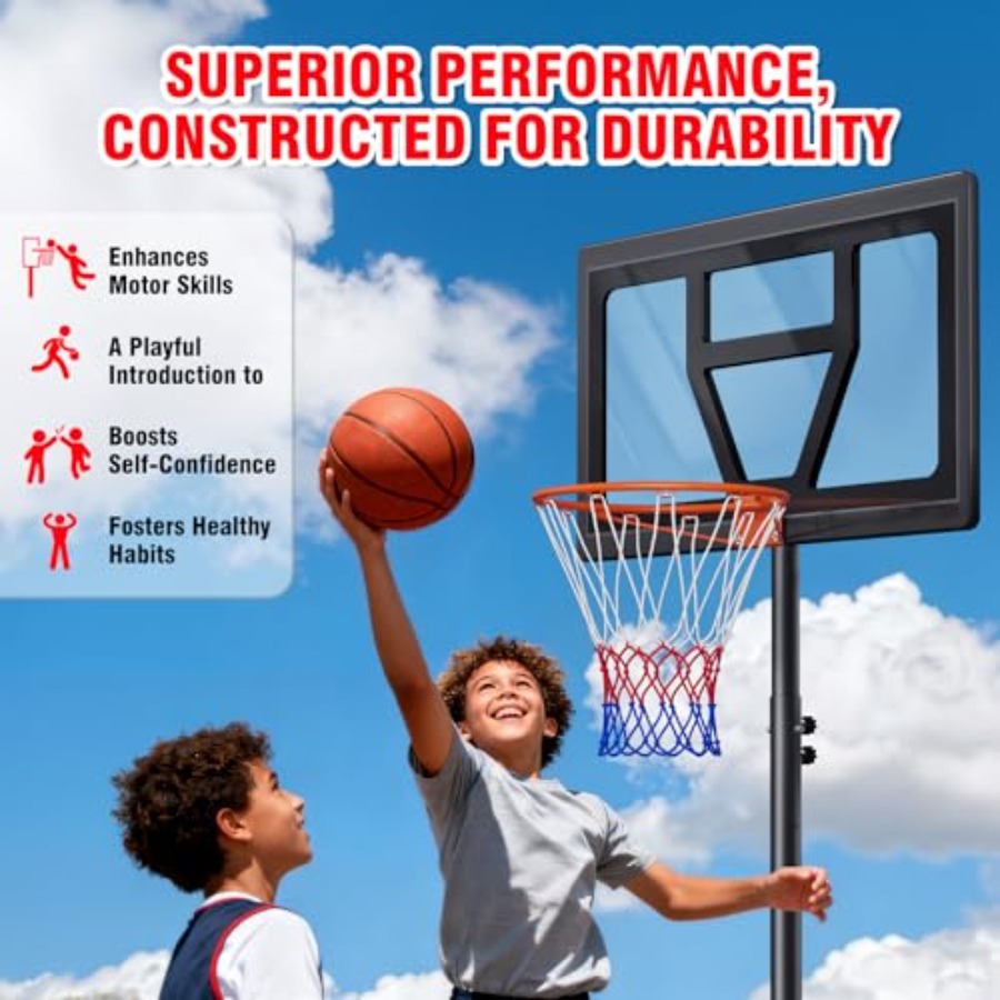 Outdoor kids basketball hoop,  - Kids Outdoor Basketball Hoop recensione e prezzo