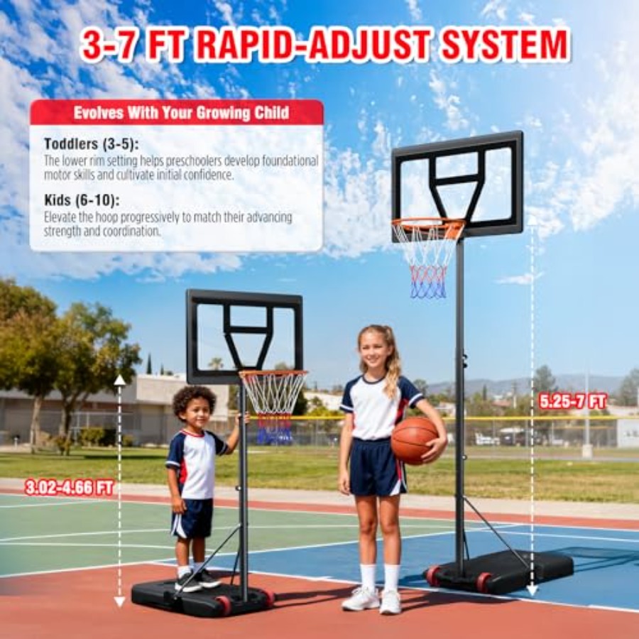 Outdoor kids basketball hoop,  - Kids Outdoor Basketball Hoop recensione e prezzo