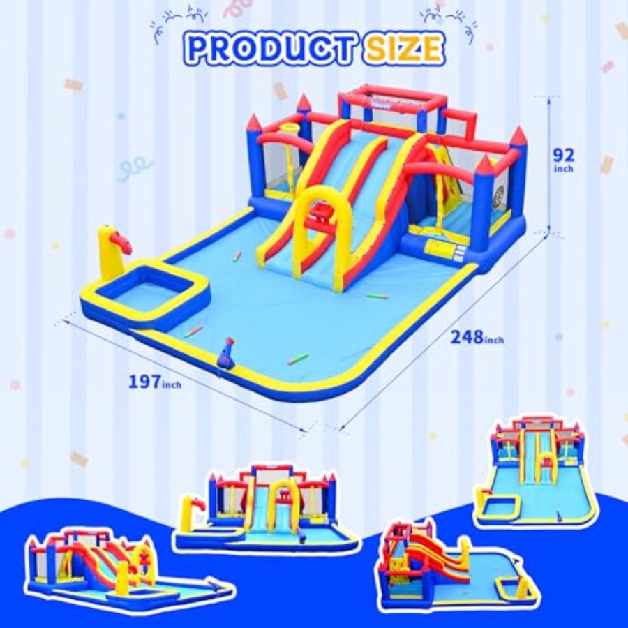Outdoor large inflatable water - Kids Outdoor Basketball Hoop recensione e prezzo