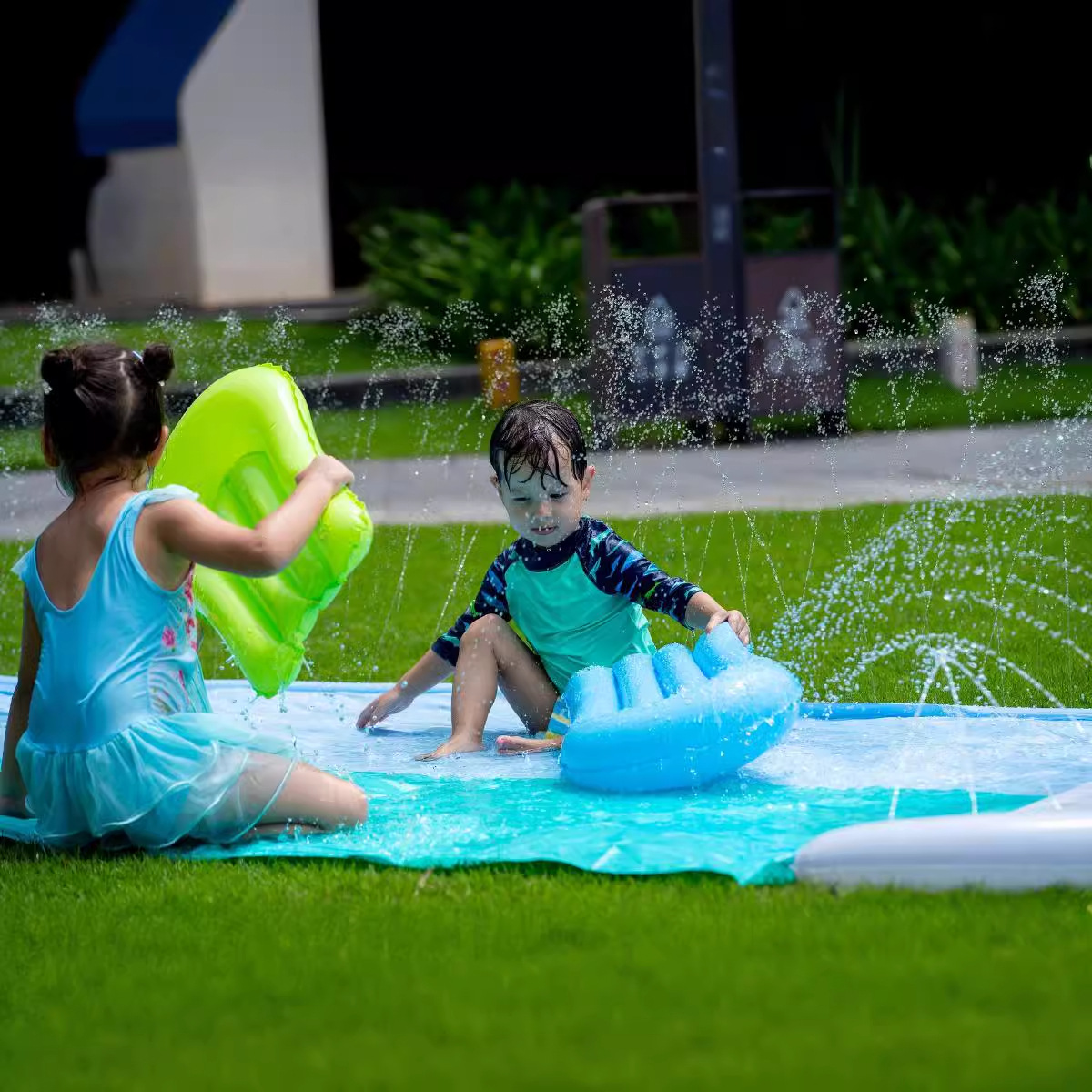 Interactive Shark Water Slide  - Kids Outdoor Mat recensione e prezzo