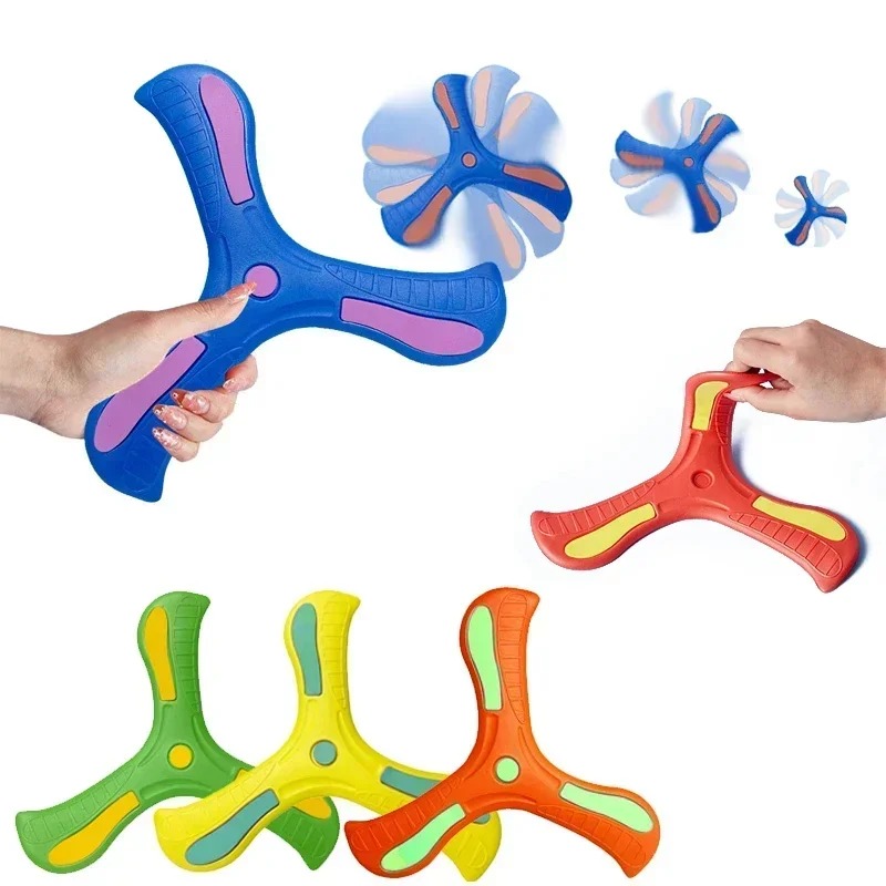 Children Boomerang Soft Three- - Kids Outdoor Gifts recensione e prezzo