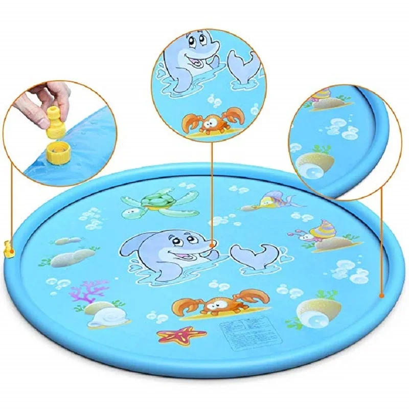 100/170cm Kids Inflatable Wate - Kids Outdoor Mat recensione e prezzo