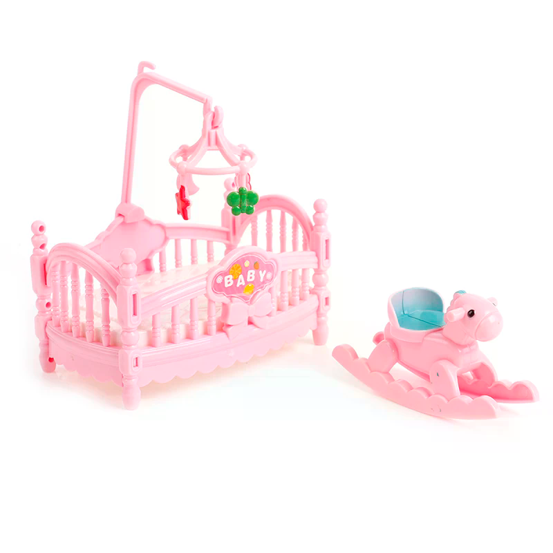 Miniature Crib Wooden Horse Se - Kids Outdoor Seating recensione e prezzo