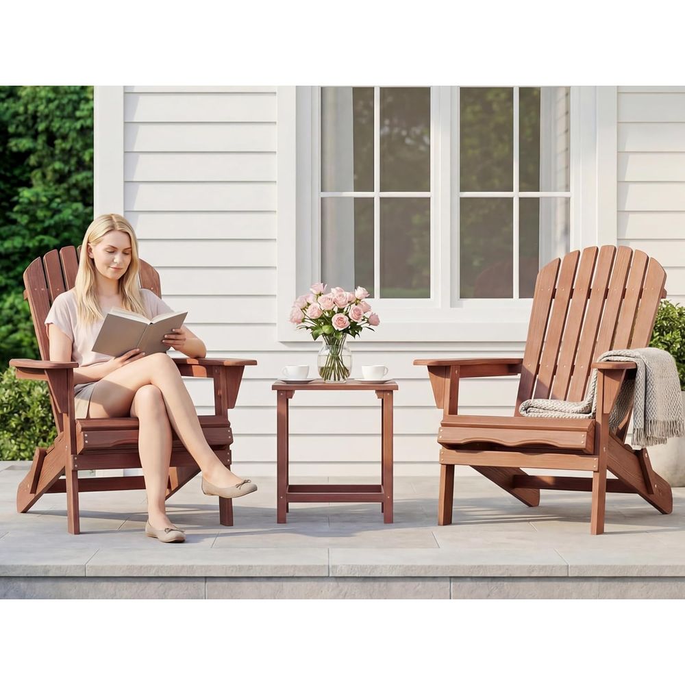 Patio Wooden Folding Adirondac - Kids Outdoor Seating recensione e prezzo