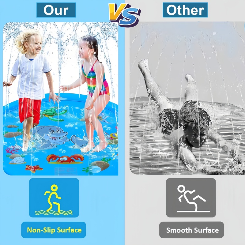Children Play Spray Mat 100cm  - Kids Outdoor Mat recensione e prezzo