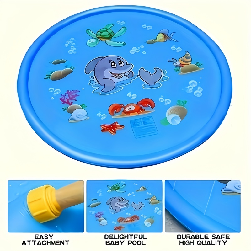 Children Play Spray Mat 100cm  - Kids Outdoor Mat recensione e prezzo